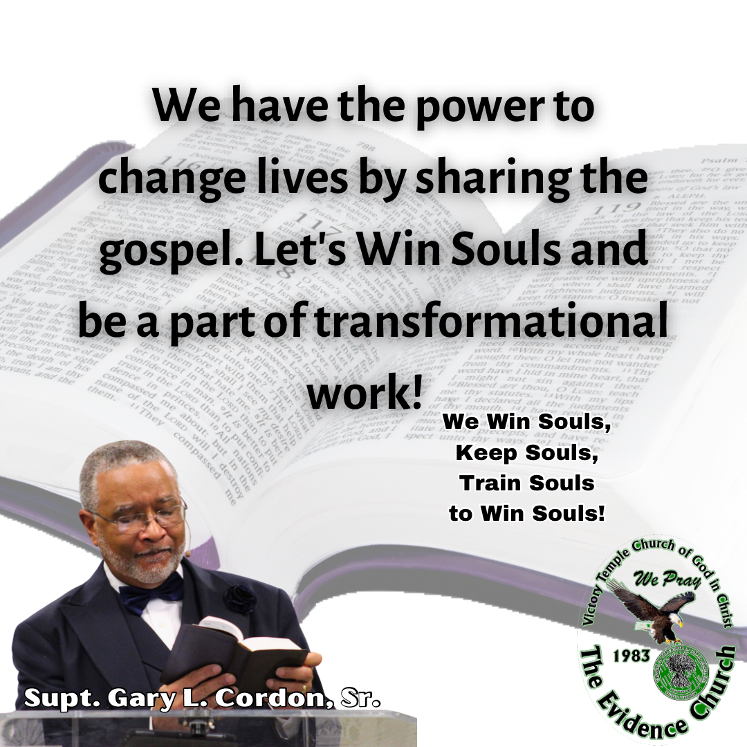 We have the power to change lives by sharing the Gospel