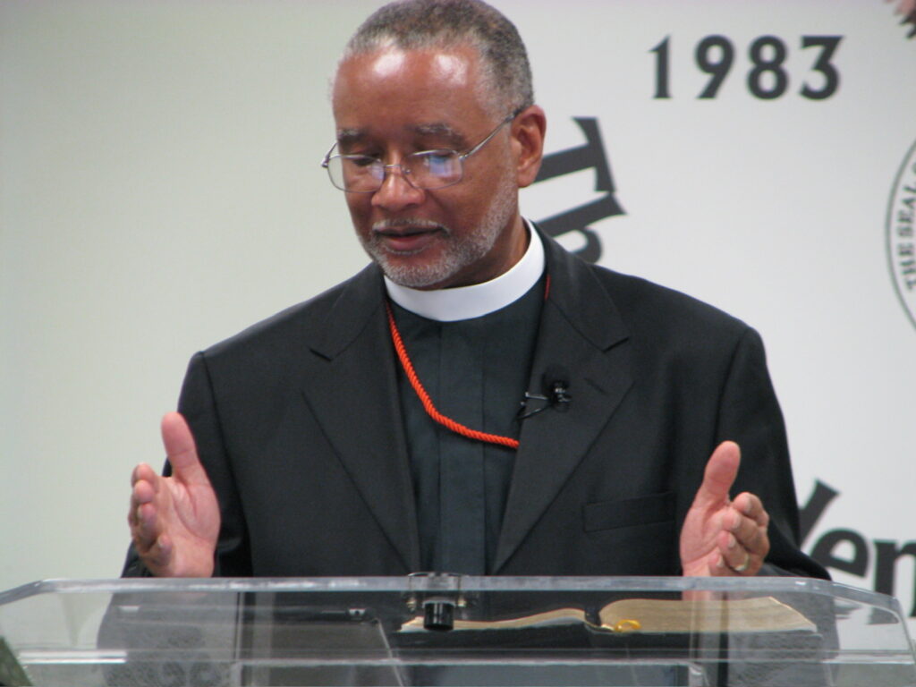 Supt. Gary L. Cordon, Sr. Ministering