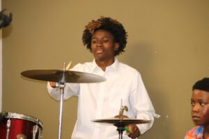 Nygel at the Drums