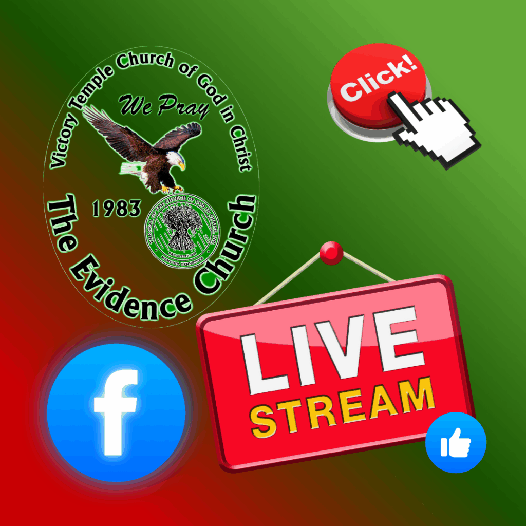 Join The Evidence Churches on Facebook Live