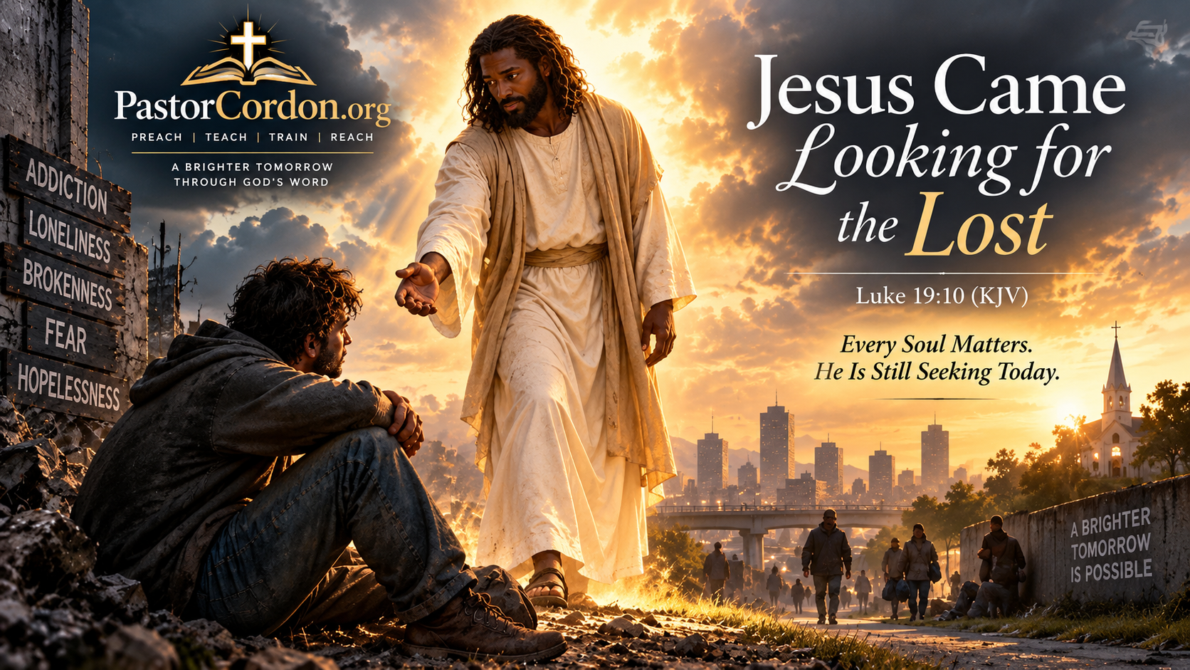 Jesus Came Looking for the Lost