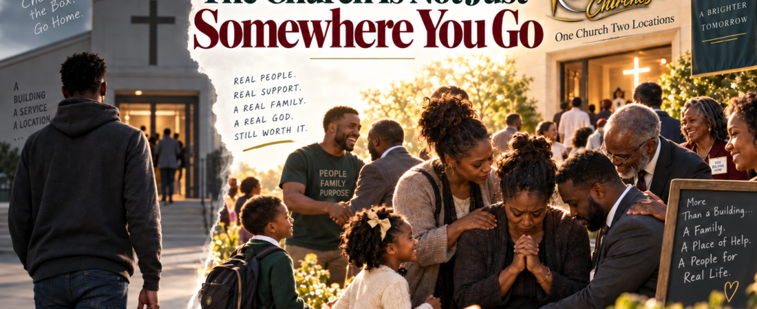 What God Is Showing Me: Sometimes the Hardest Time to Get to Church Is When You Need It Most