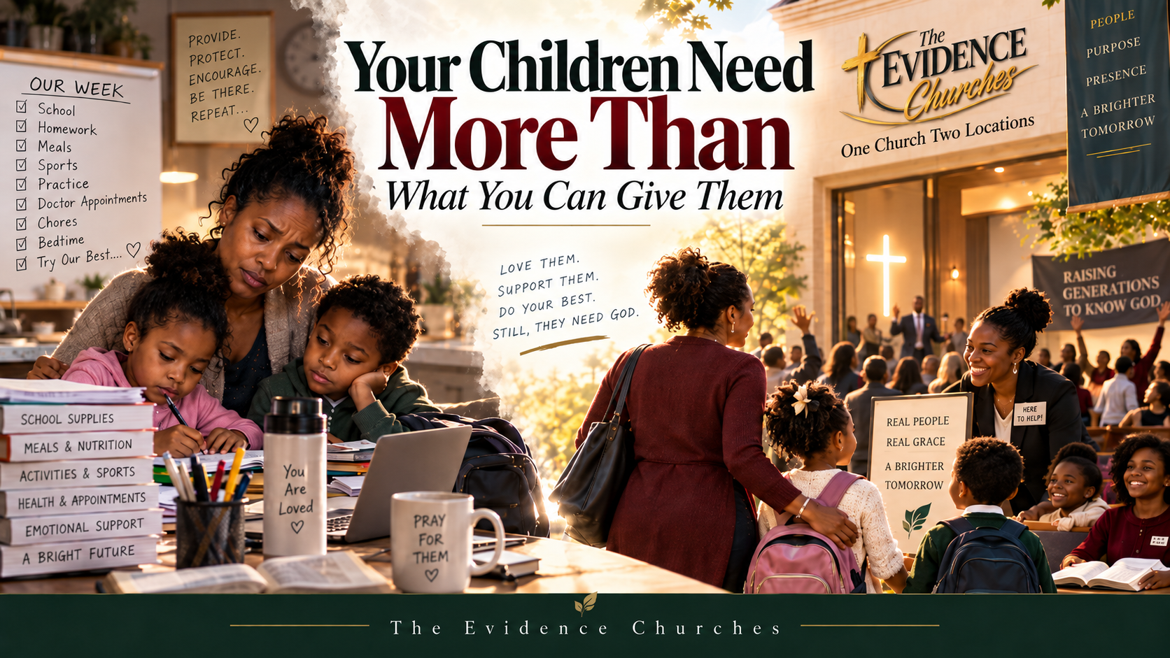 Your Children Need More Than What You Can Give Them