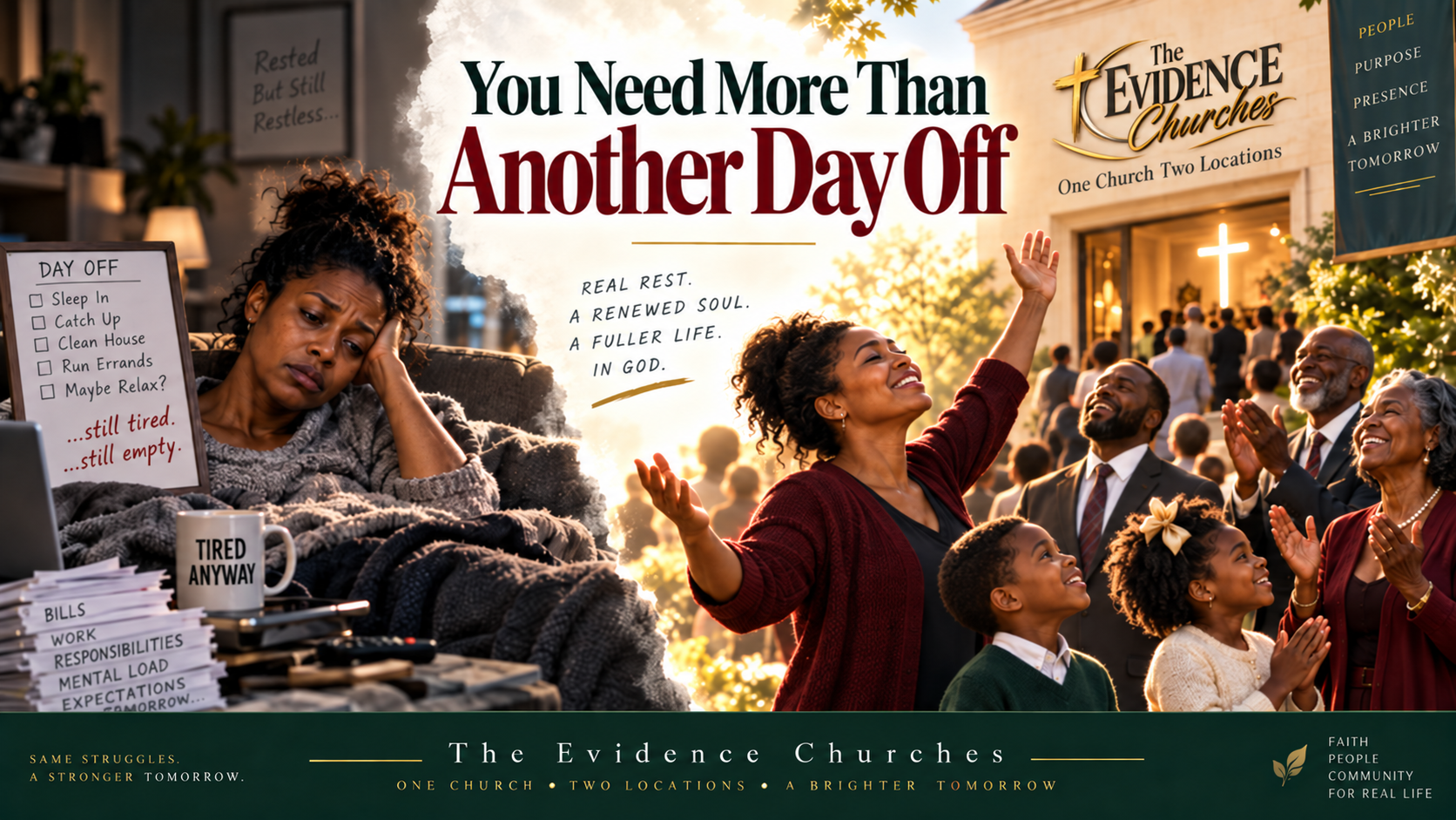 You Need More Than Another Day Off